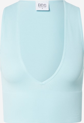 BDG Urban Outfitters Top 'JOSIE' - Modrá: predná strana