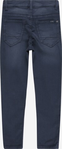 GARCIA Slimfit Jeans 'Xevi' in Blau