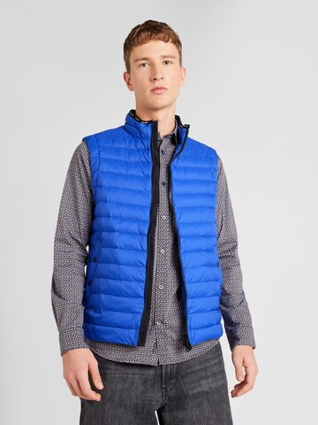 Peuterey Bodywarmer 'MOISE' in Blauw: voorkant