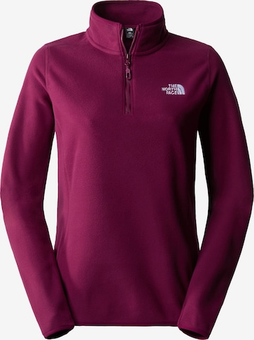 THE NORTH FACE Sweatshirt '100 GLACIER' in Lila: predná strana