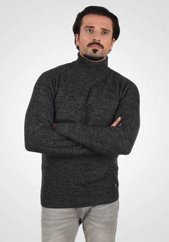 BLEND Rollkragenpullover 'Carrizo' in Schwarz: predná strana