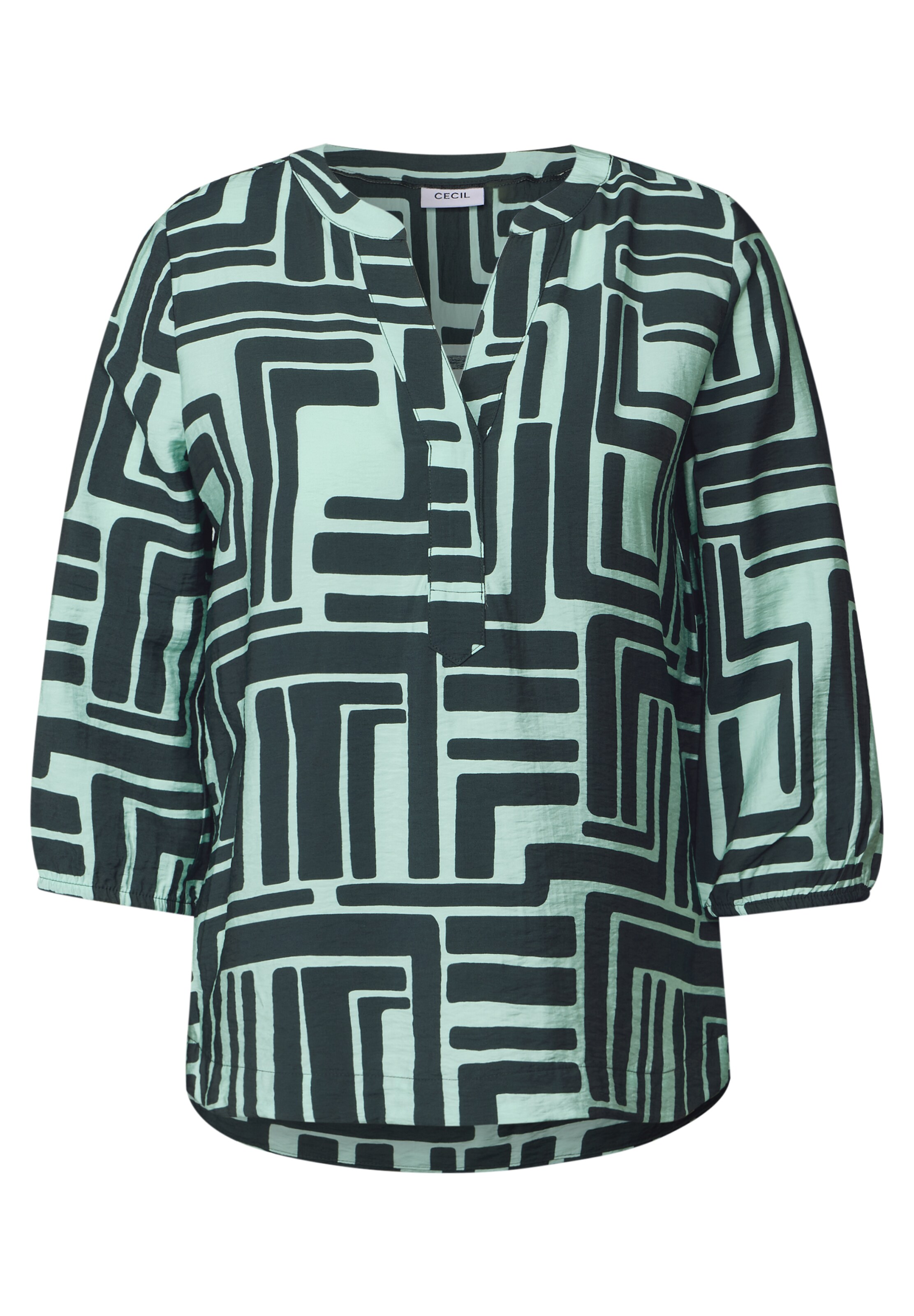 CECIL Bluse in Grün: Vorderseite