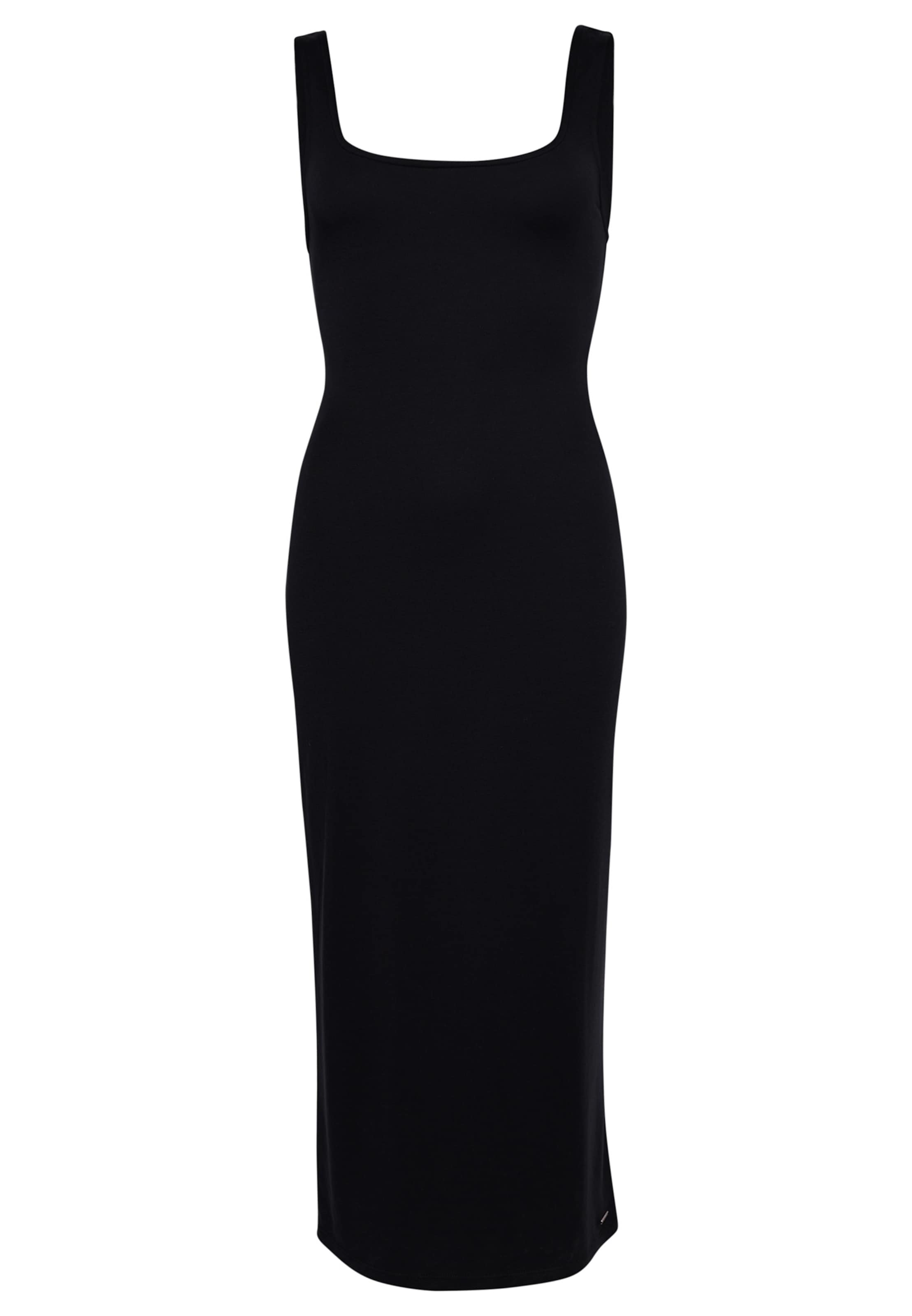 Superdry Zomerjurk in Zwart: voorkant