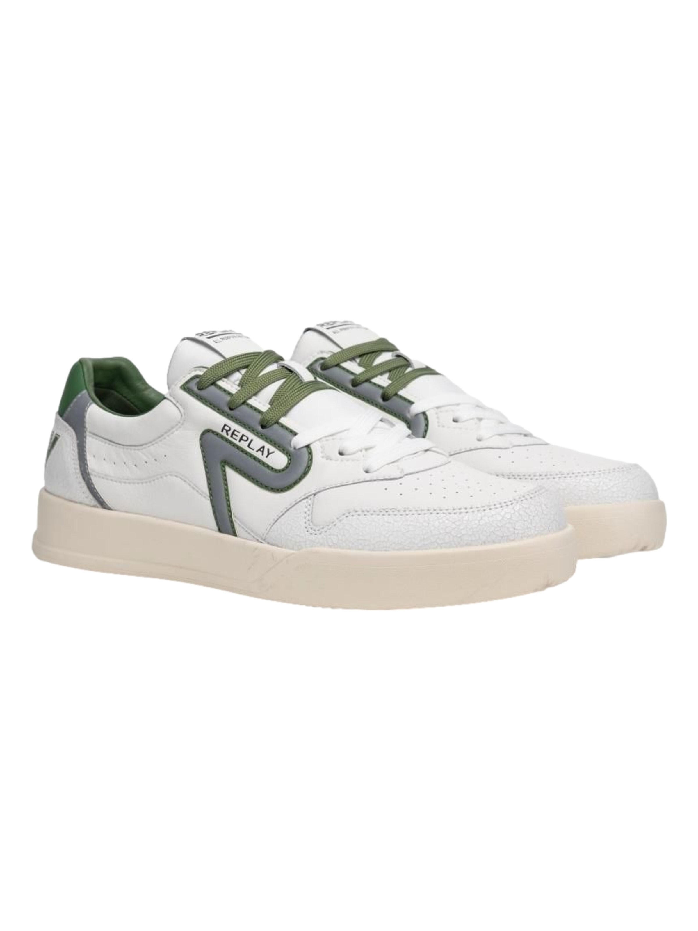 REPLAY Sneakers laag in Wit