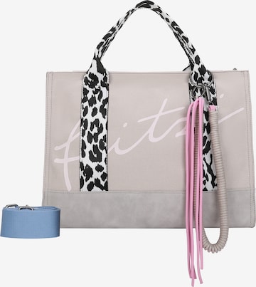 Fritzi aus Preußen Handtas 'Tote Bag Limited Summer' in Beige: voorkant