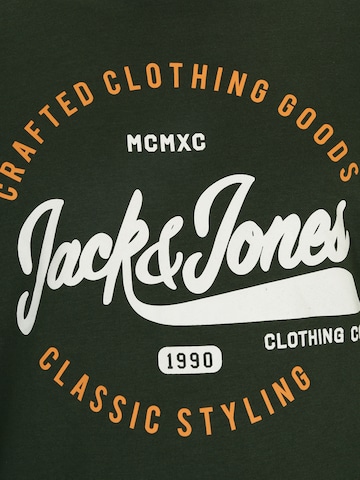 Sweat-shirt 'MIKK' Jack & Jones Plus en vert