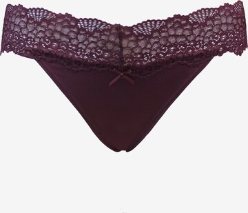 SugarShape String ' Pure Lace ' in Braun: predná strana