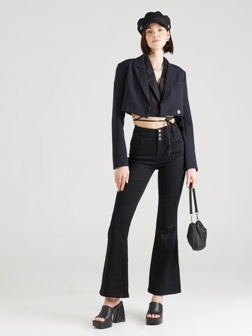 ONLY Flared Jeans 'ONLCHERYL' in Schwarz