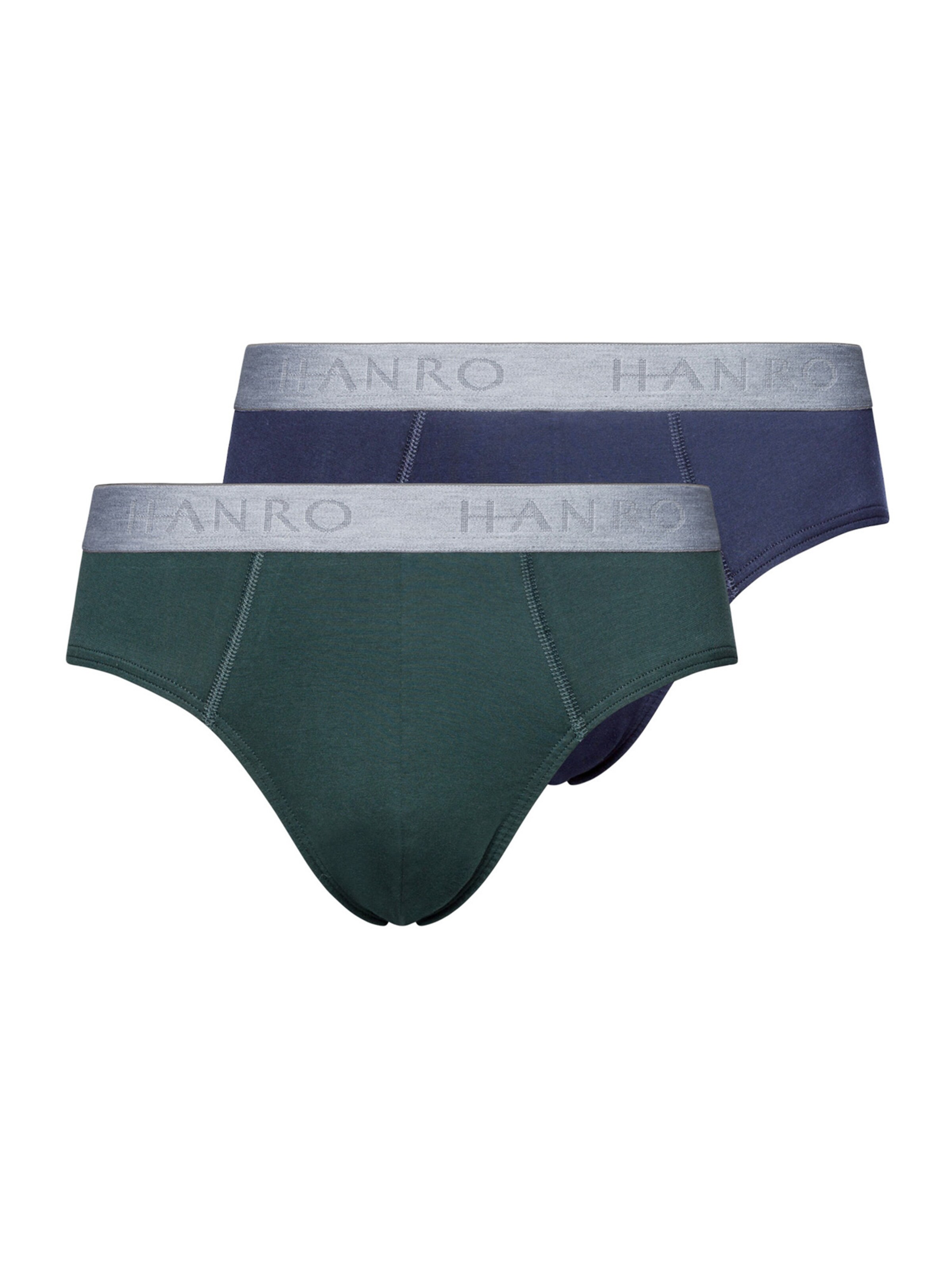 Hanro - Cueca 'Essentials' em azul: frente