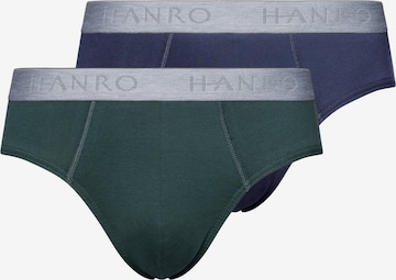 Hanro - Cueca 'Essentials' em azul: frente