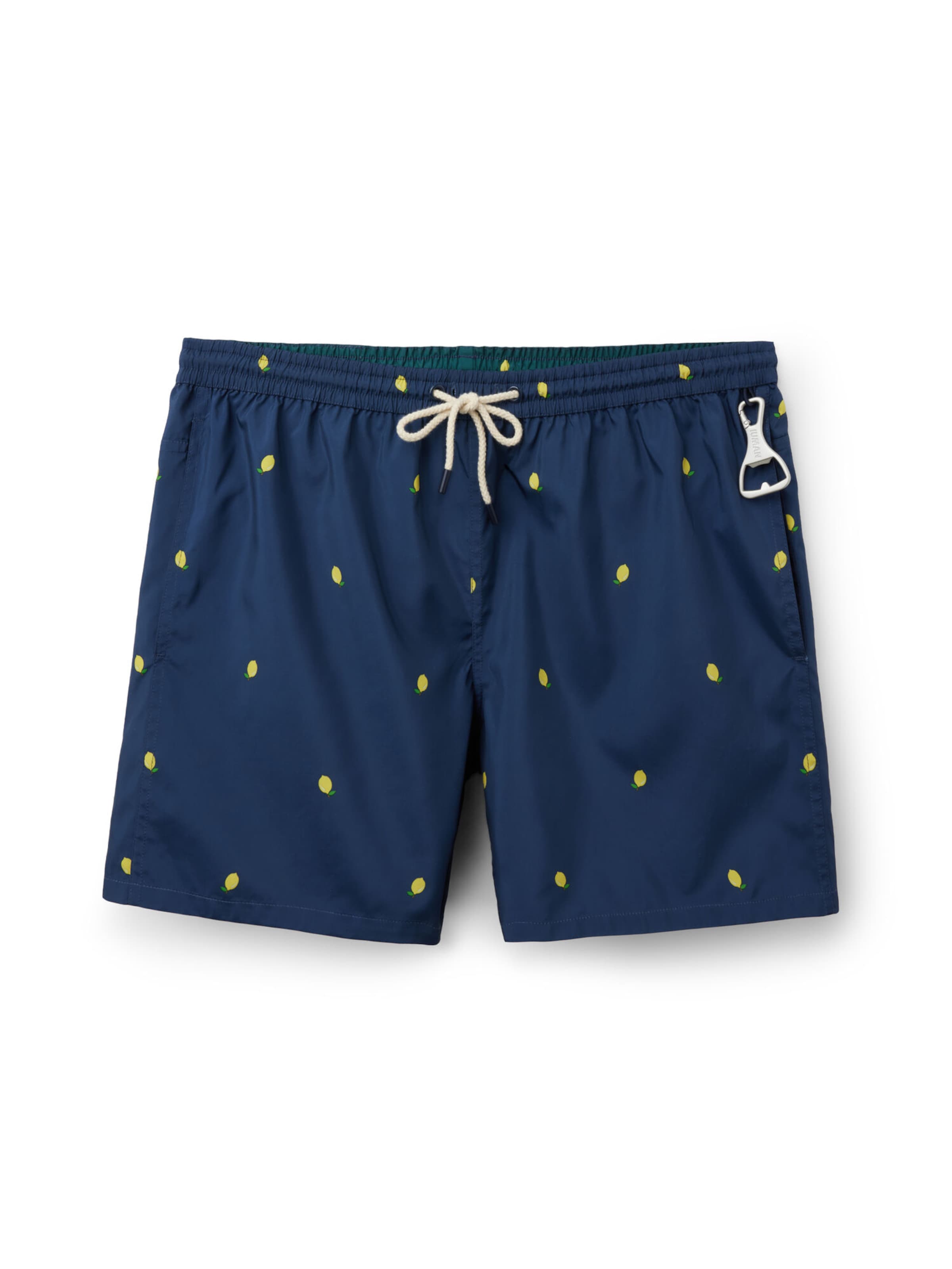 IUMAN Intimissimi Badeshorts with bottle opener in Blau: Vorderseite
