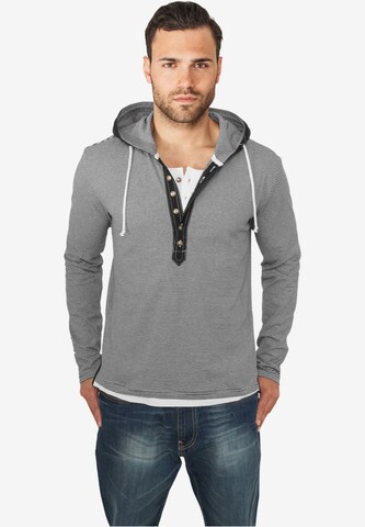 Urban Classics Sweatshirt in Zwart: voorkant