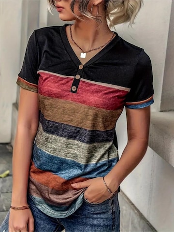 JANE's Blouse in Gemengde kleuren: voorkant