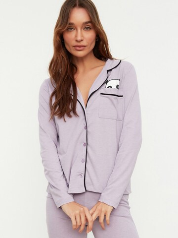 Trendyol Pyjama in Lila