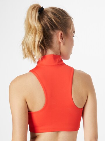 NIKE - Soutien Bustier Soutien de desporto em vermelho