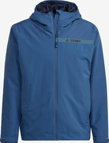 ADIDAS TERREX Outdoorjacke 'Multi Primegreen' in Blau: predná strana