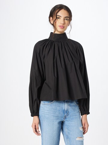 DRYKORN Blouse in Zwart: voorkant