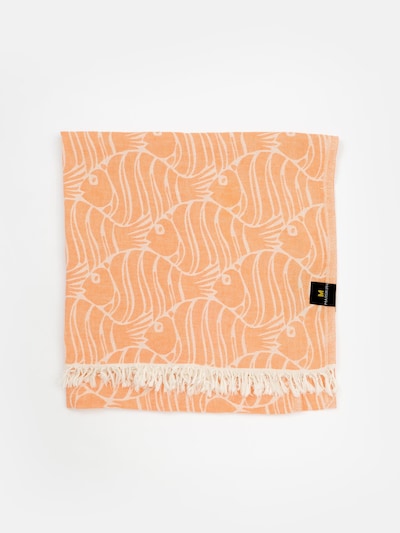 MARSIKOH Strandtuch 'Gocek' in orange, Produktansicht