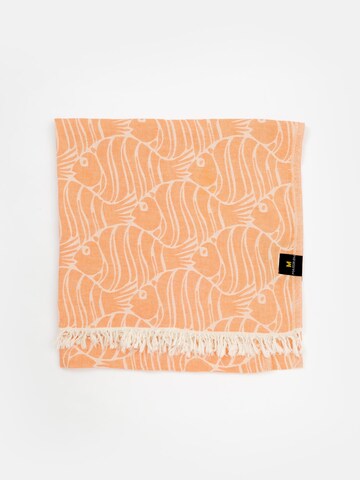 MARSIKOH Beach Towel 'Gocek' in Orange: front