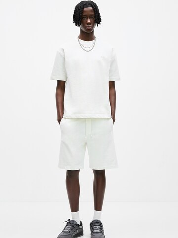 Pull&Bear Shirt 'STWD' in White