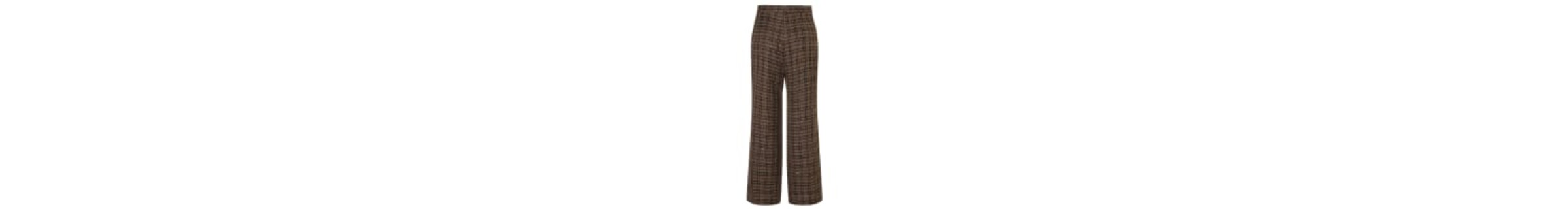 Ana Alcazar Regular Trousers ' Enamoria ' in Brown
