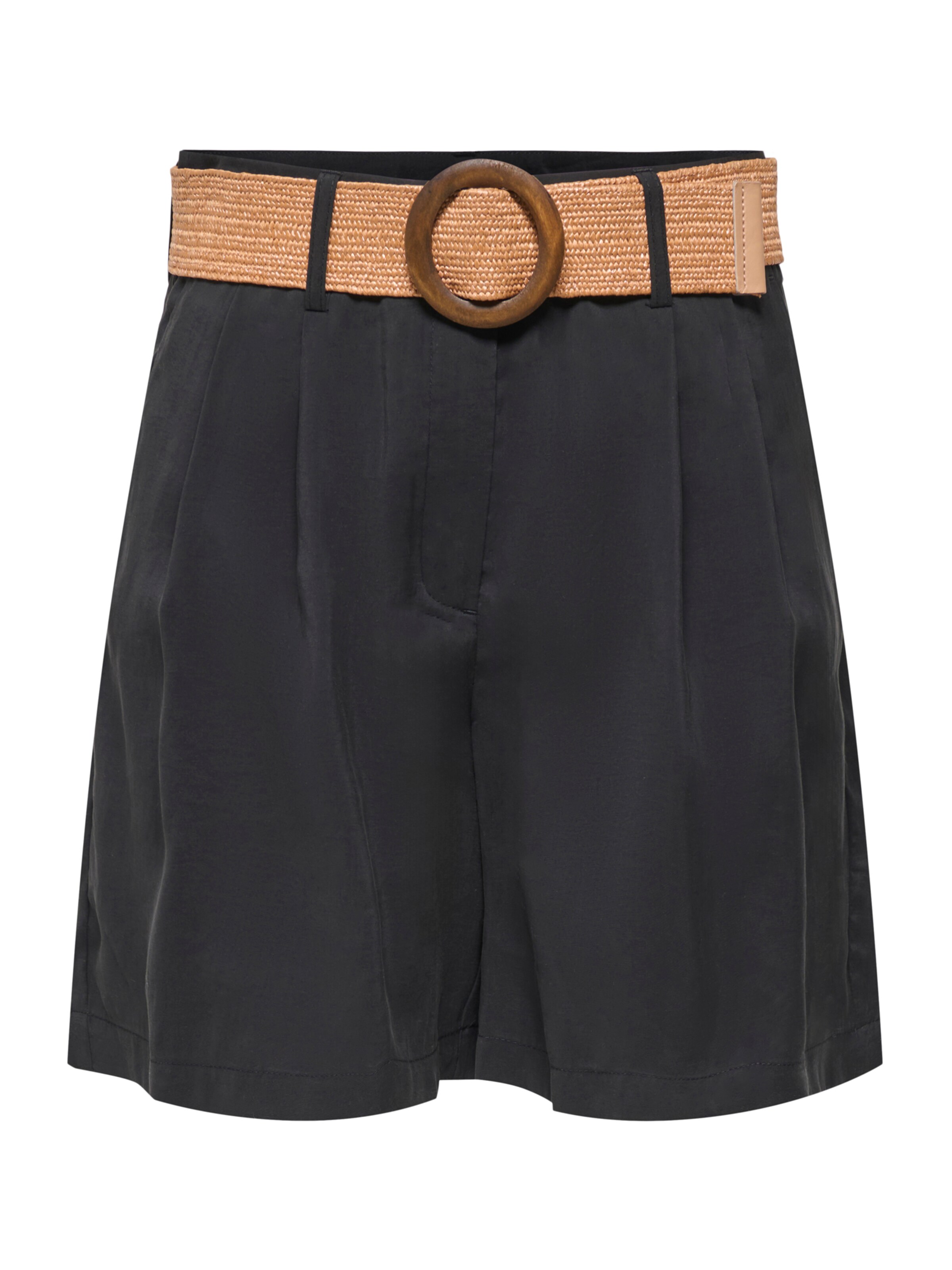 Klostuotos kelnės 'ONLIBIZA' iš ONLY, spalva – juoda, Prekių apžvalga