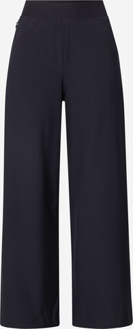 Wide leg Pantaloni sport 'Kamana' de la Kathmandu pe negru: față