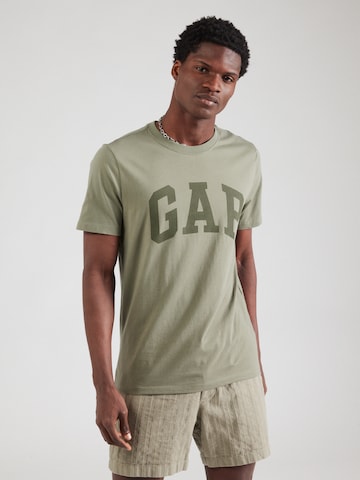 GAP Shirt 'EVERYDAY' in Green: front