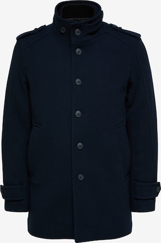 SELECTED HOMME Ανοιξιάτικο και φθινοπωρινό παλτό σε μπλε: μπροστά