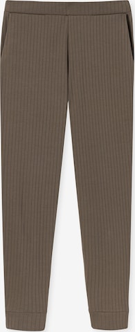 Pantalon de pyjama SCHIESSER en gris : devant