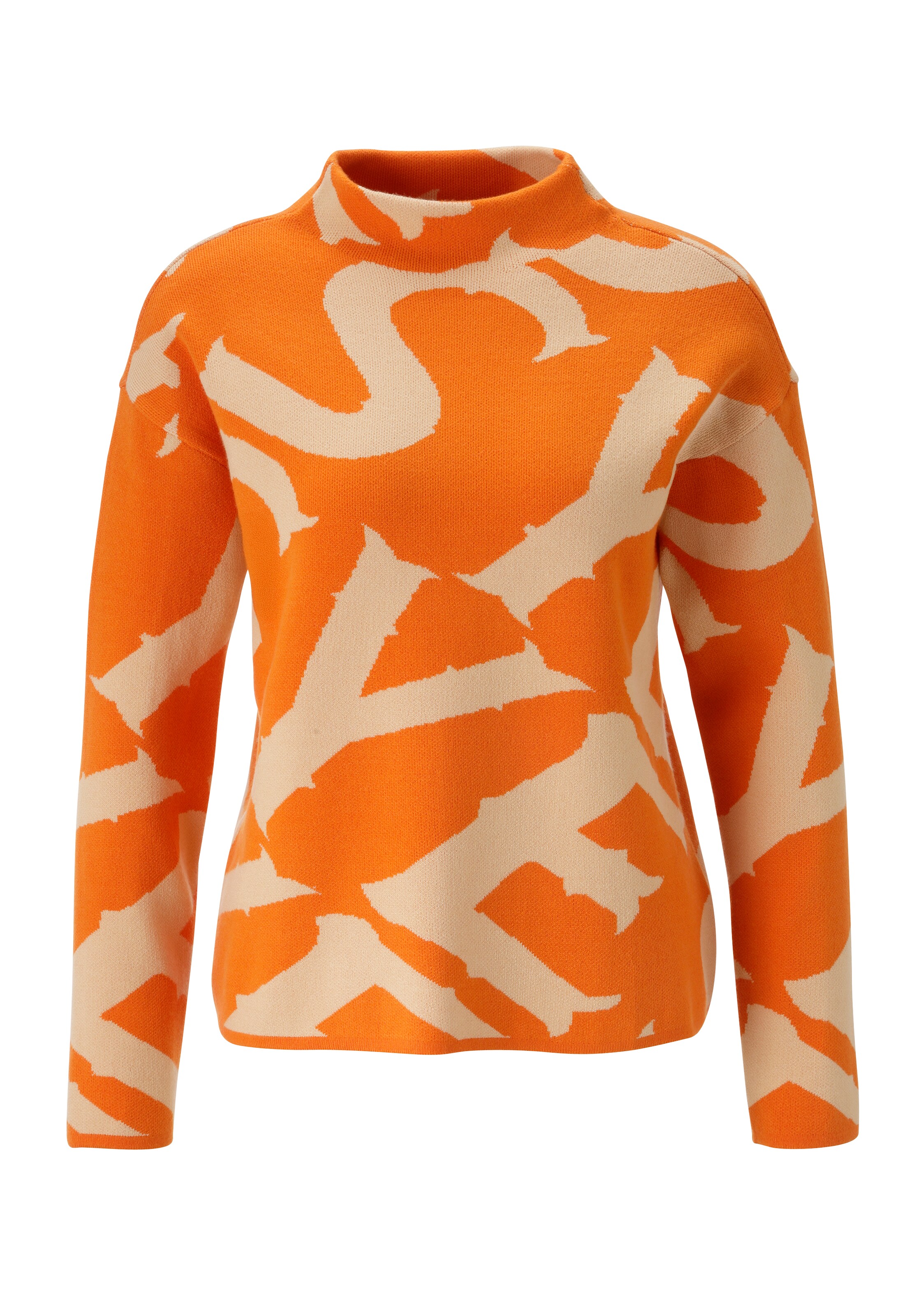 Aniston SELECTED Sweater in Orange: front