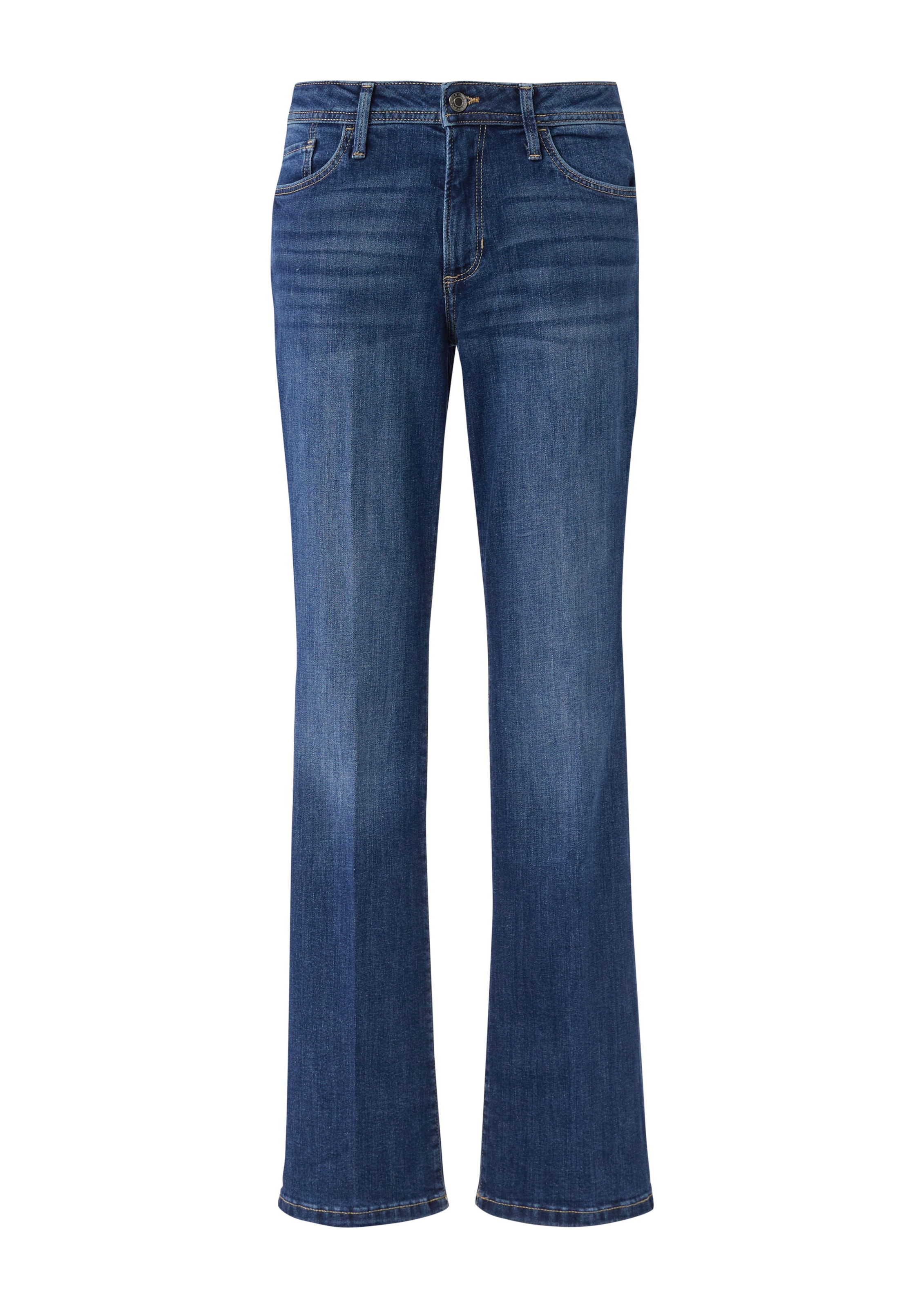 s.Oliver Bootcut Jeans in Blauw: voorkant
