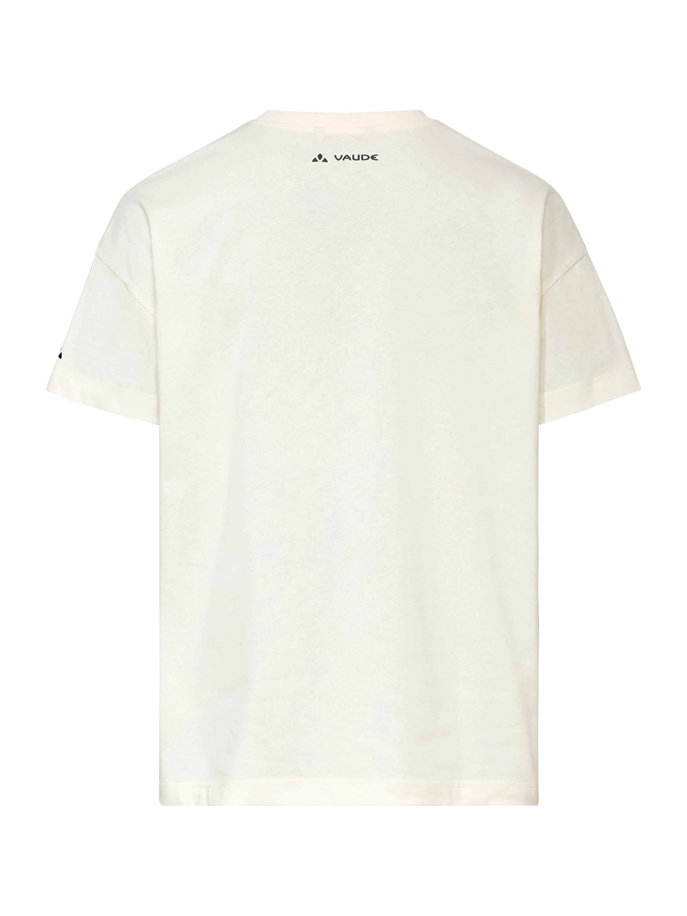 VAUDE Functioneel shirt 'Redmont' in Wit