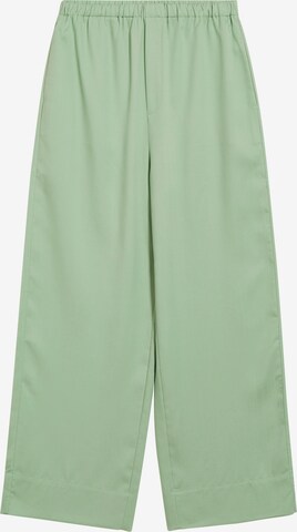 Wide Leg Pantalon 'Jovaalie' ARMEDANGELS en vert : devant