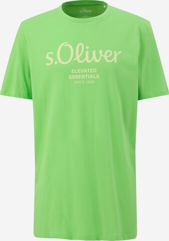 s.Oliver Red Label Big & Tall Shirt in Grün: predná strana