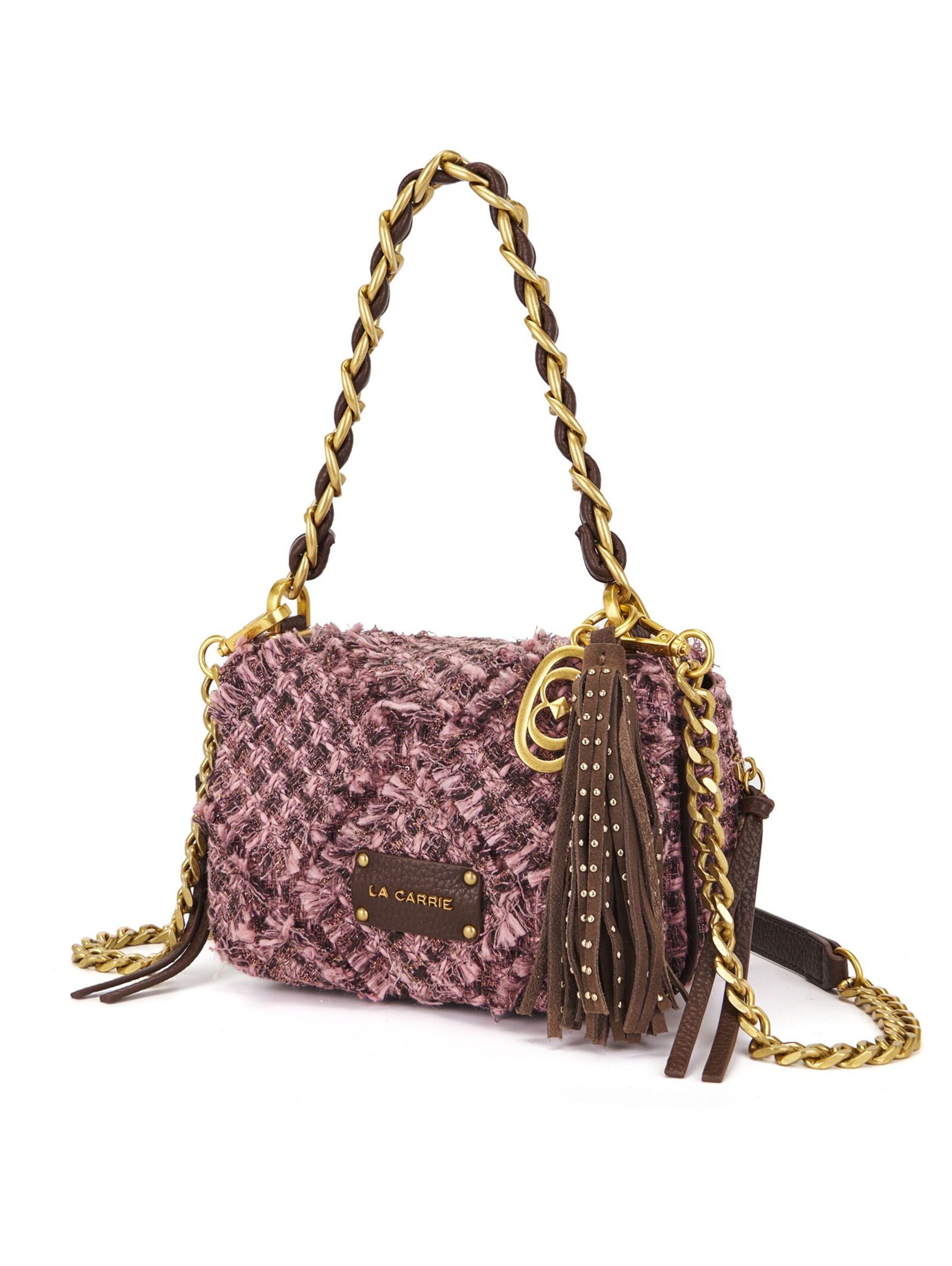 Sac à bandoulière La Carrie en rose