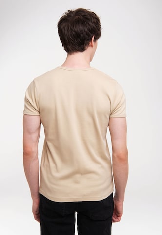 LOGOSHIRT T-Shirt 'Die Sendung mit der Maus' in Beige