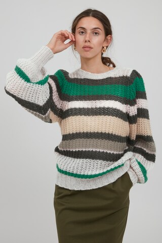 ICHI Sweater 'MAISA' in Mixed colors: front