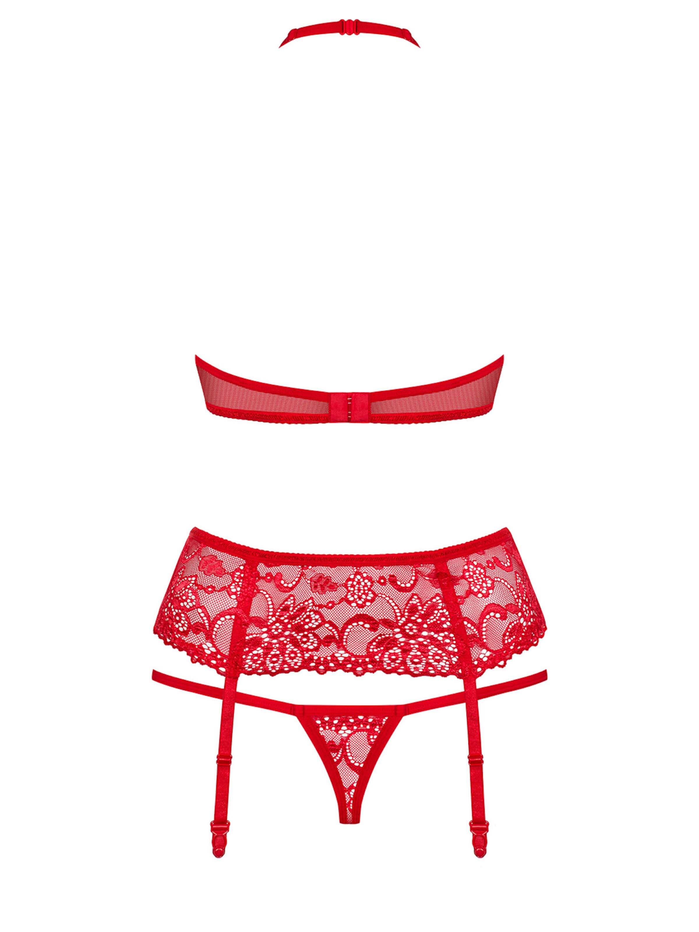 Obsessive Minimiser Underwear Sets in Red