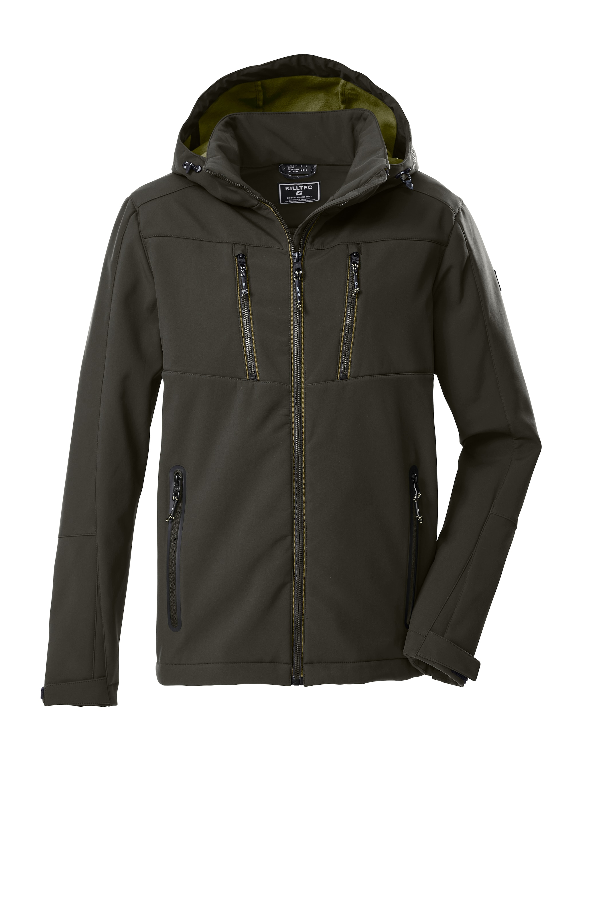 KILLTEC Performance Jacket in Green: front