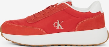 Calvin Klein Jeans Matalavartiset tennarit 'ATHLEISURE' värissä vaaleanpunainen: etupuoli
