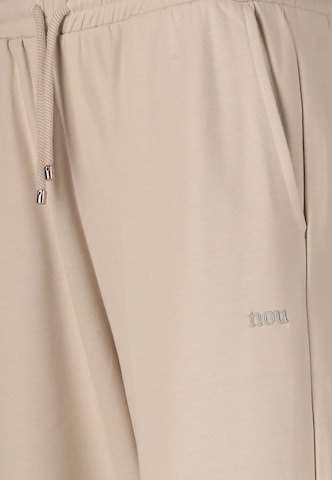 NOU Loose fit Workout Pants 'Vacay' in Beige