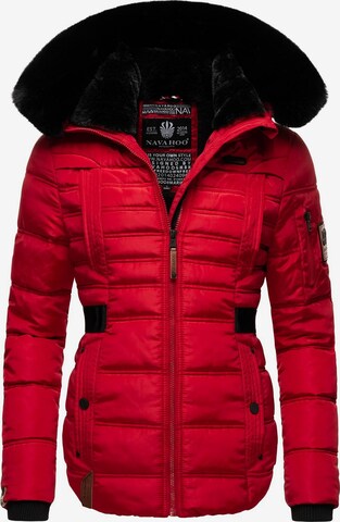 Veste d’hiver 'Melikaa' NAVAHOO en rouge : devant