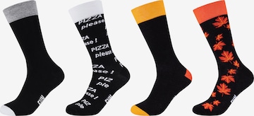 FUN Socks Socken (OCS) in Schwarz: predná strana