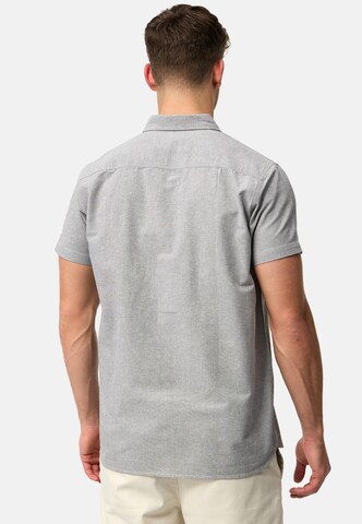 Coupe regular Chemise 'Kenner' INDICODE JEANS en gris