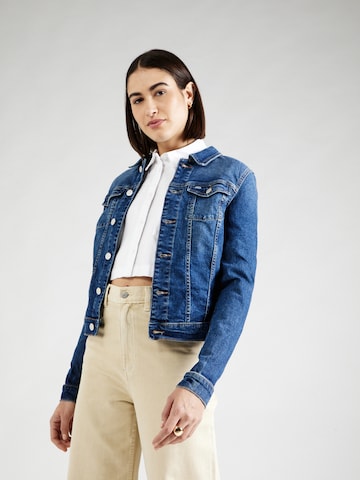 Tommy Jeans Tussenjas 'VIANNE' in Blauw: voorkant