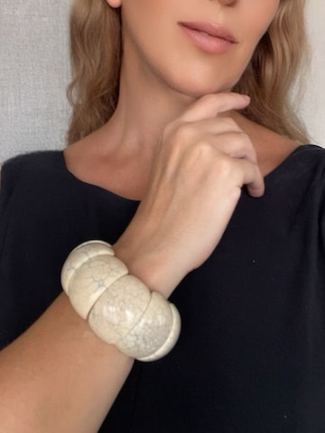 Bracelet Gloria Mago en beige