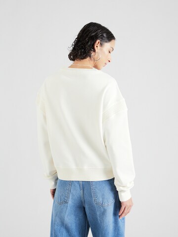 BOSSSweater majica 'Emaina' - bijela boja