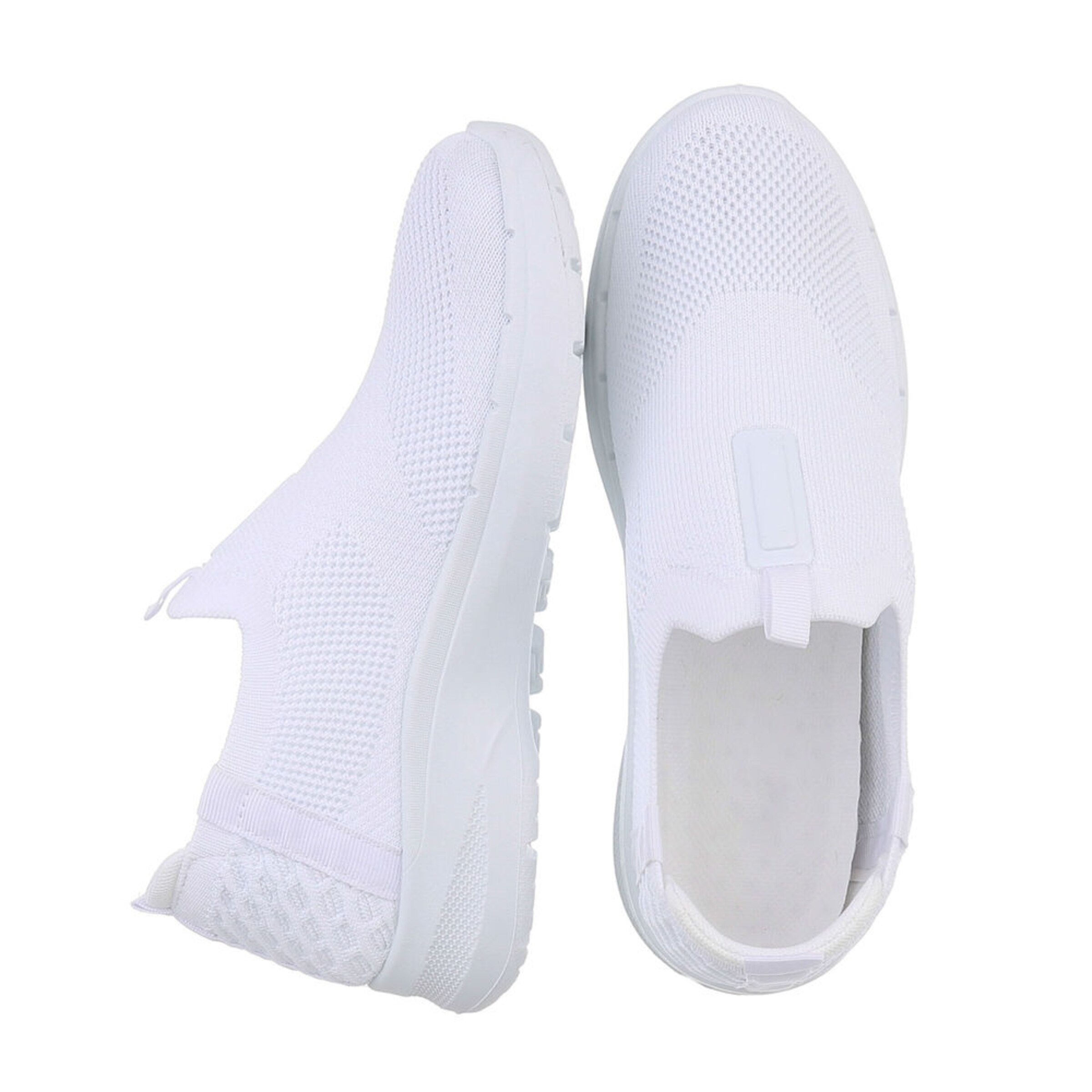 Ital-Design Slip-Ons in White
