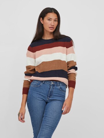 VILA Sweater 'Lou' in Mixed colors: front